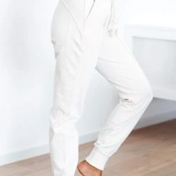 Lounge Underwear Bestsellers Rope Cord Joggers - Cream