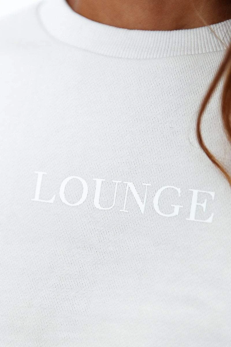 Lounge Underwear Two Piece Bralette & Cropped Jumper - Cream Bestsellers 7 Lounge Underwear Two Piece Bralette & Cropped Jumper - Cream Bestsellers