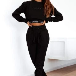 Lounge Underwear Jogger Und Hose Rope Cord Joggers - Black 11 Lounge Underwear Jogger Und Hose Rope Cord Joggers - Black