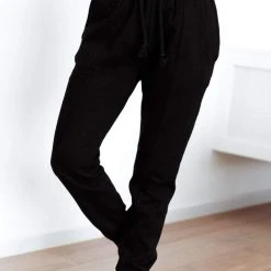 Lounge Underwear Jogger Und Hose Rope Cord Joggers - Black