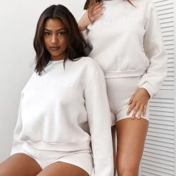 Lounge Underwear Essential Jumper - Cream 13 Lounge Underwear Essential Jumper - Cream