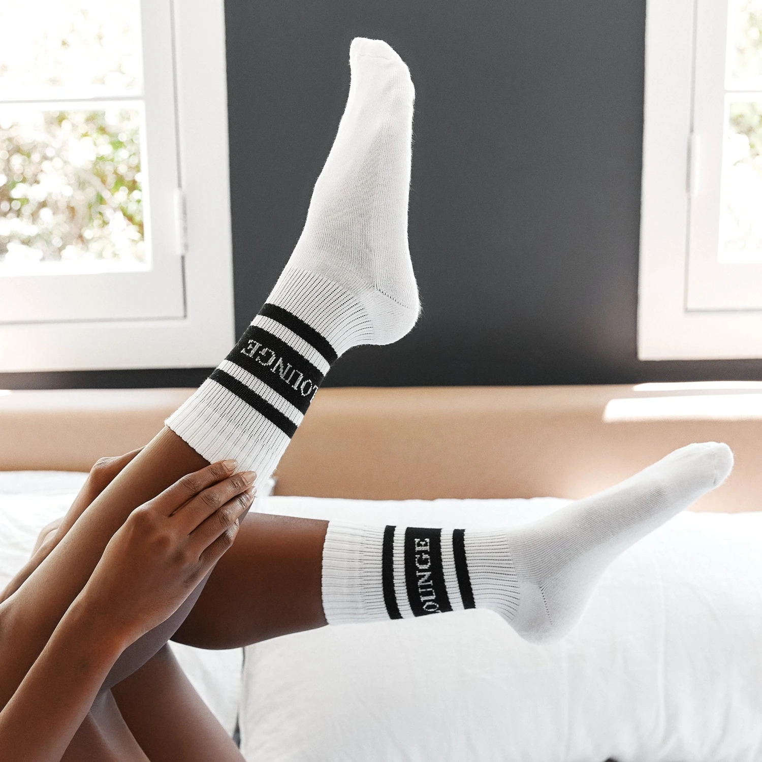 Lounge Underwear Socken Essential Socks (Two Pack) - Black 8 Lounge Underwear Socken Essential Socks (Two Pack) - Black