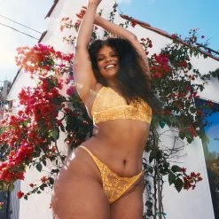 Lounge Underwear BH Ohne Bügel Sets Lace Triangle Bra (Set) - Mustard 37 Lounge Underwear BH Ohne Bügel Sets Lace Triangle Bra (Set) - Mustard