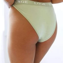 Lounge Underwear Bamboo Triangle Briefs - Olive String Und Slip 7 Lounge Underwear Bamboo Triangle Briefs - Olive String Und Slip